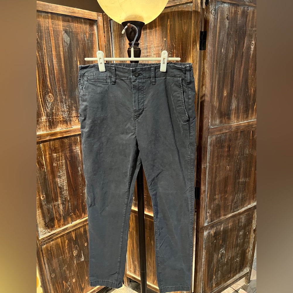 American Eagle flex Lived-In Khaki Pant 32 x 32 slim fit washed black